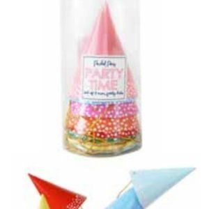 Packed Party Mini Paper Party Hat Set Multicolor NWT